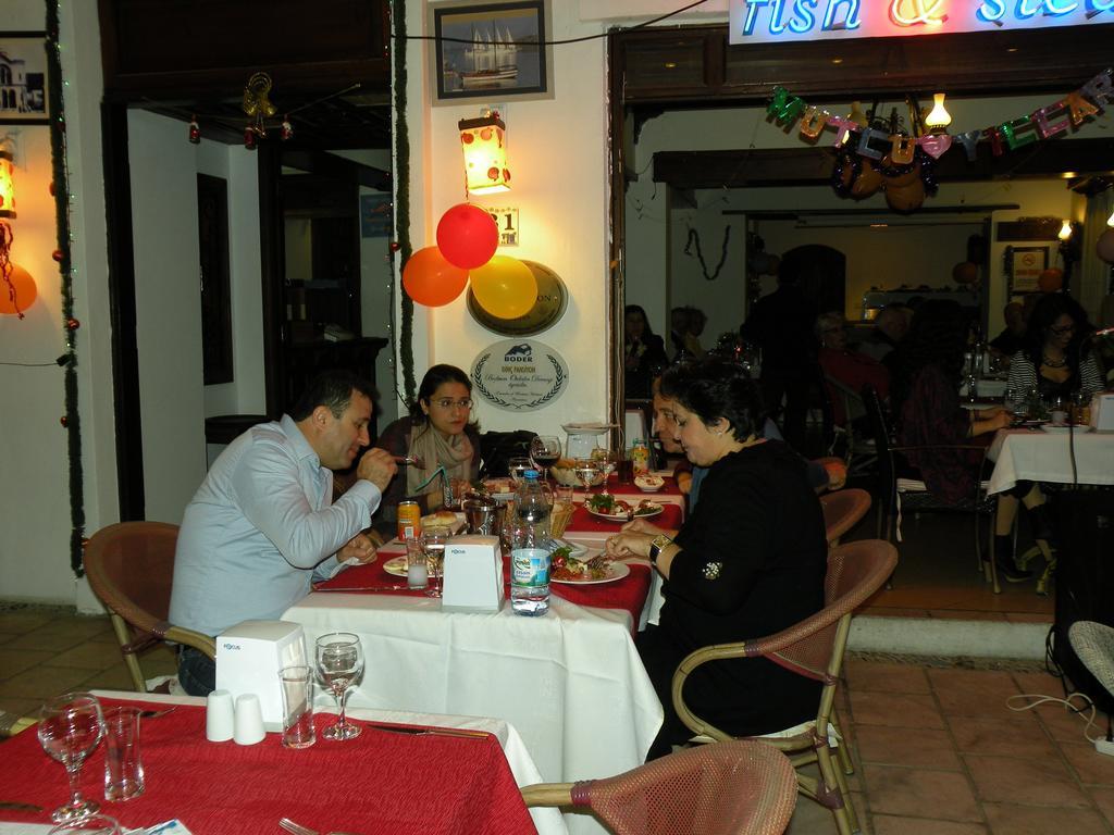Dinc Pension Bodrum ภายนอก รูปภาพ